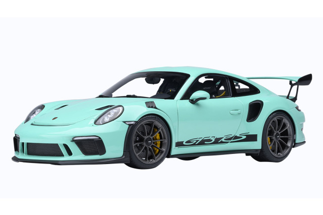 [予約]AUTOart (オートアート) コンポジットダイキャストモデル 1/18 (ダイキャスト製) ポルシェ 911 （991.2） GT3 RS （ミントグリーン）