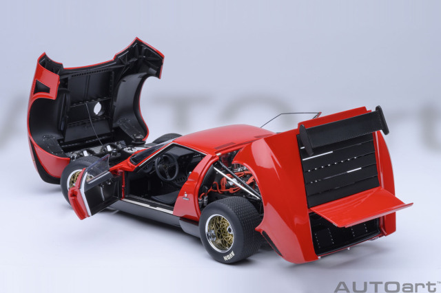 新品未開封 オートアートAUTO art ランボルギーニミウラSV 1/18 ☆オートアート 1/18 ランボルギーニ ミウラ SV レッド