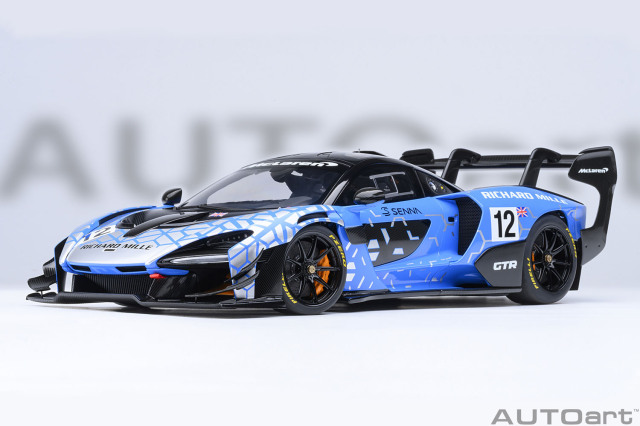 [予約]AUTOart (オートアート) コンポジットダイキャストモデル 1/18 (ダイキャスト製) マクラーレン セナ GTR プレゼンテーションカー #12