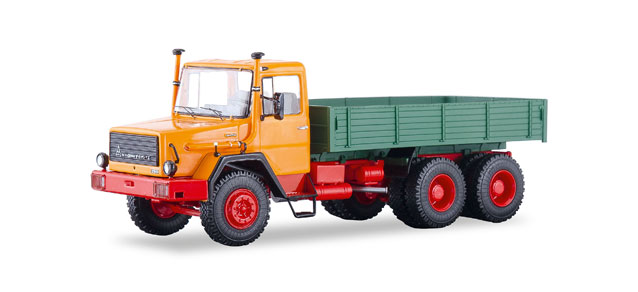 herpa Cars&Trucks 1/43 マギルス 290D26Lフラットベッドトラック