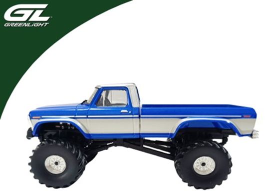 [予約]グリーンライト 1/43 (ダイキャスト製) 1979 Ford F-250 ? Medium Blue Metallic with Silver Stripe