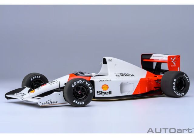 AUTOart(オートアート) コンポジットダイキャストモデル 1/18 (ダイキャスト製) マクラーレン ホンダ MP4/6 日本GP 1991年 #1 （アイルトン・セナ） ※再入荷