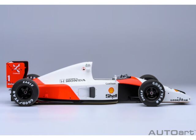 マクラーレン　MP4/6 ミニカー AUTOart 新発売！【AUTOart 1/18スケール ミニカー】マクラーレン ホンダ