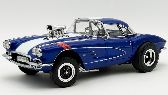 [予約]ACME 1/18 (ダイキャスト製) シボレー コルベット  グランドスポーツ  ギャッサー 1961 204台限定