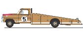 [予約]ACME 1/18 (ダイキャスト製) フォード F?350  ランプトラック 1966年  ル・マン24時間レース  #5 60周年記念
