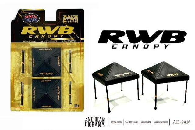 アメリカンジオラマ 1/64 RWB キャノピー 2個セット