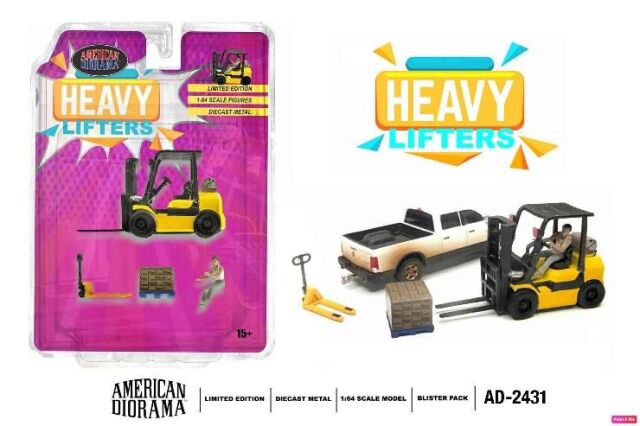 アメリカンジオラマ 1/64 (ダイキャスト製) フィギュア ヘビー