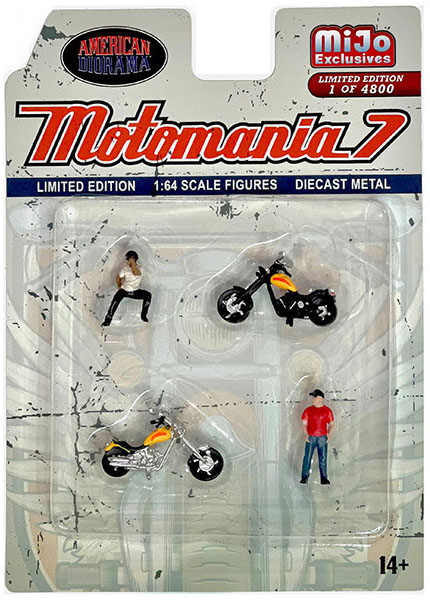 アメリカンジオラマ 1/64 モトマニア 7 ※並行輸入品