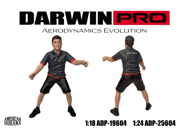 アメリカンジオラマ 1/24 (レジン製) DarwinPro x Teckwrap Figure - 4