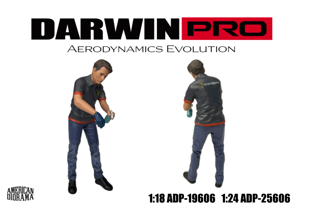 [予約]アメリカンジオラマ 1/24 (レジン製) DarwinPro x Teckwrap Figure - 6