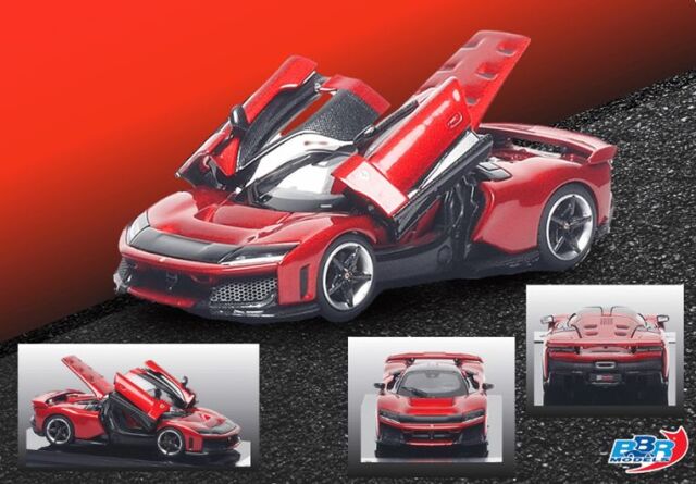 [予約]ALMOST REAL 1/64 (ダイキャスト製) Ferrari F80 Rosso Supercar