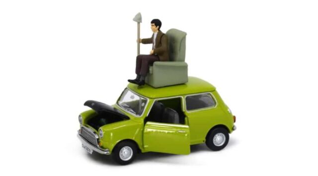 TINY(タイニー) Tiny City (ダイキャスト製) Mr Bean's Mini ドライブフィギュア付属 (RHD) ※再生産品