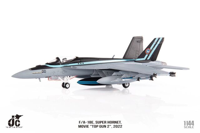 JCW 1/144 (ダイキャスト製) F/A-18E スーパーホーネット Top Gun 2, 2022