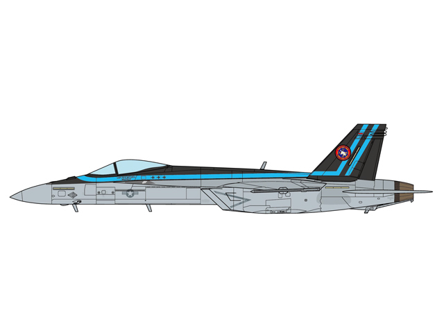 JCW 1/144 (ダイキャスト製) F/A-18E スーパーホーネット Top Gun 2, 2022
