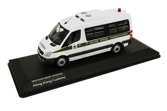 TINY（タイニー） 1/43 メルセデスベンツ スプリンター 香港税関車両