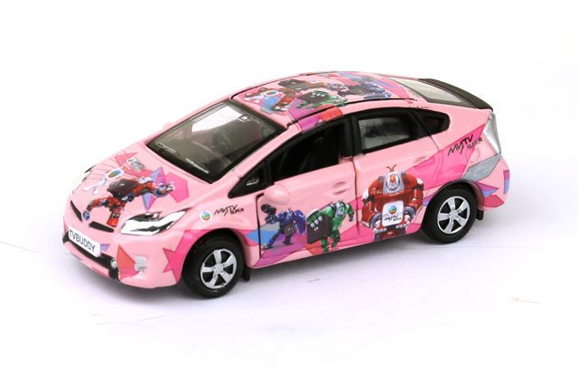 TINY（タイニー） No.81 トヨタプリウス "TVBUDDY" Car ピンク ※前ドア開閉可能