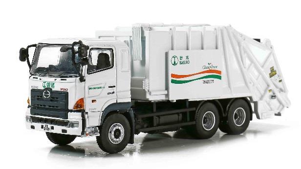 TINY（タイニー） Tiny City 129 日野700(プロフィア) ゴミ収集車 (BAGUIO)
