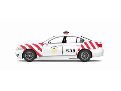 TINY（タイニー） Tiny City TW2 BMW 5シリーズ セダン 台湾 国道高速道路警察局