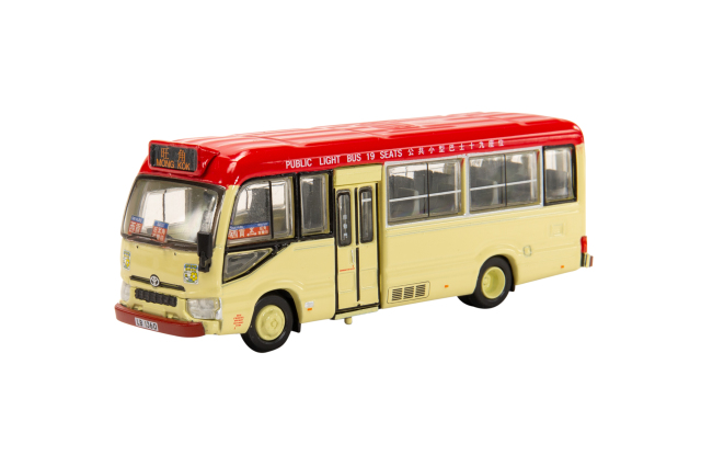 TINY（タイニー） Tiny City No.183 トヨタ コースター B70系 ミニバス レッド (19シート)
