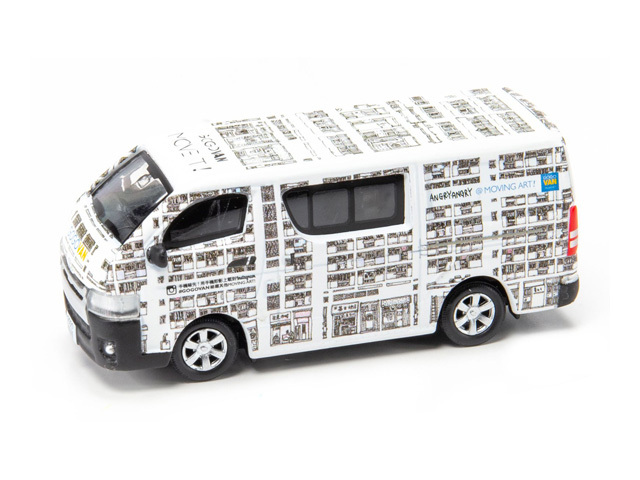TINY（タイニー） Tiny City トヨタハイエース GoGoArt Van 04 Angryangry