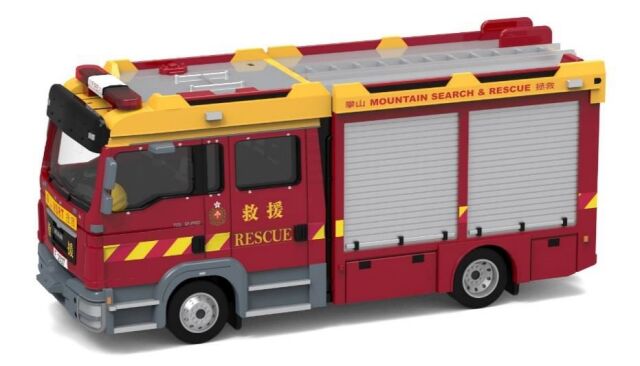 TINY（タイニー） Tiny City No.53 香港消防局 Light Rescue Unit (F2525 MSRT)