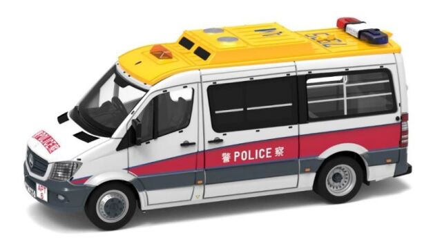 TINY（タイニー） Tiny City メルセデスベンツ スプリンター FL 警察車両 APT (AM7665)