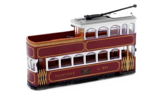 [予約]TINY(タイニー )Tiny City (ダイキャスト製) No.115 路面電車 レトロスタイル 赤 #128 ※再生産品