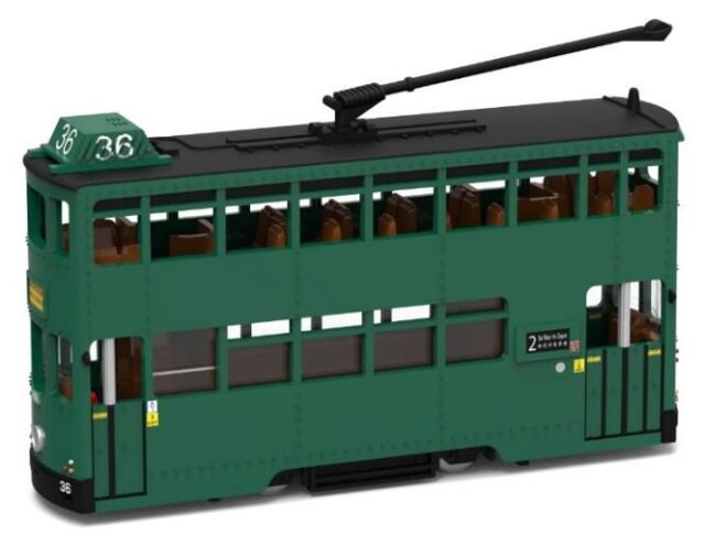 TINY（タイニー） Tiny City No.32 香港市電 (Sai Wan Ho Depot)