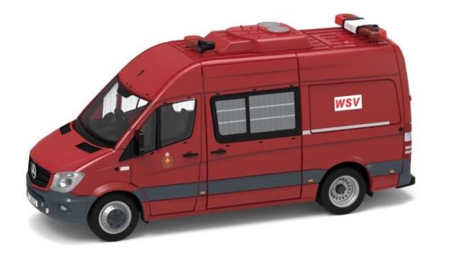 TINY（タイニー）Tiny City No.81 メルセデスベンツ スプリンター FL 香港消防局 WSV (F8002)