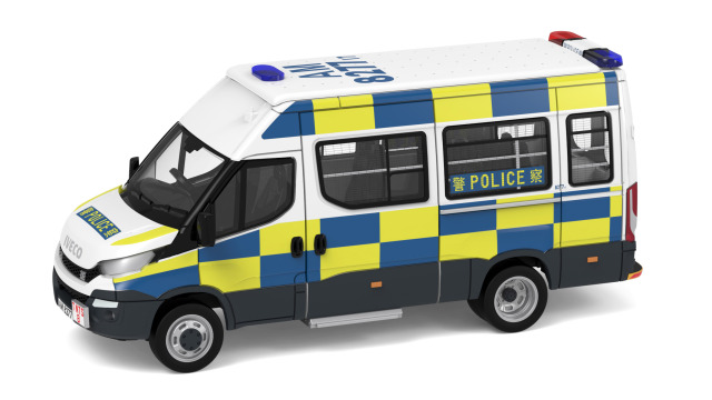 TINY（タイニー） Tiny City No.72 イベコ Daily 交通警察車両 (AM8277)