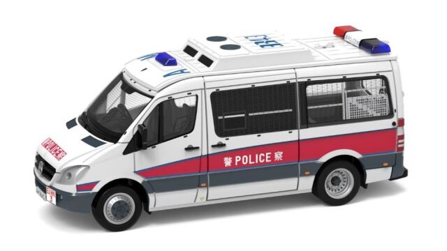 TINY（タイニー）Tiny City No.44 メルセデスベンツ スプリンター 香港警察 (AM9843)