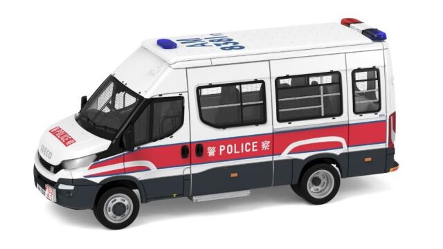TINY（タイニー）Tiny City No.21 イベコ Daily 香港警察 (AM8381)