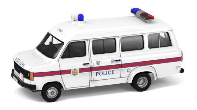 TINY（タイニー）Tiny City 1980's 警察車両 バン ホワイト (AM8476)
