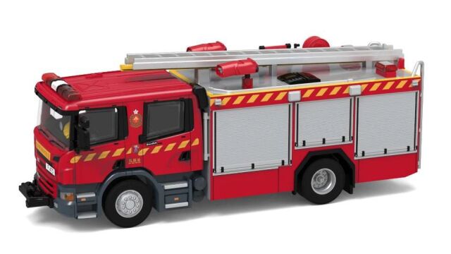 TINY（タイニー）Tiny City No.197 スカニア 香港消防局 ポンプ車 (F470)