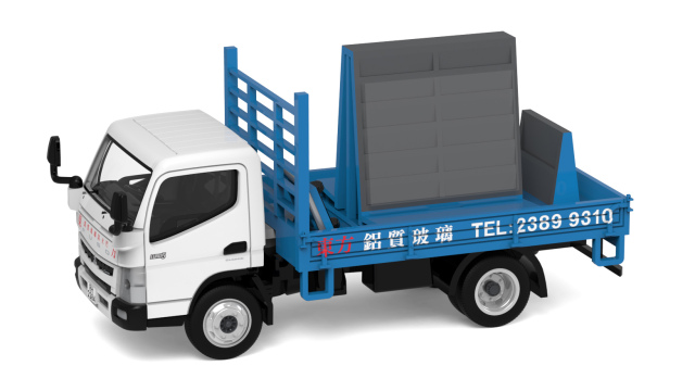 TINY（タイニー）Tiny City 三菱ふそうキャンター ガラス運搬車