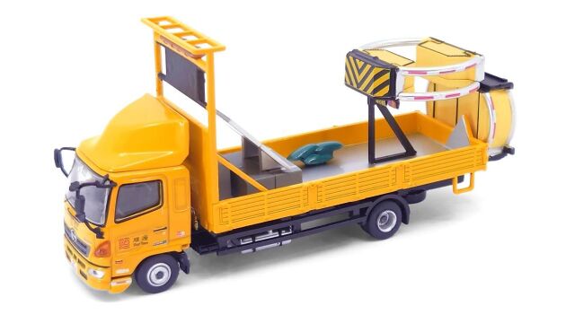 TINY(タイニー) Tiny City (ダイキャスト製) 日野500 香港 路上作業員防御車両