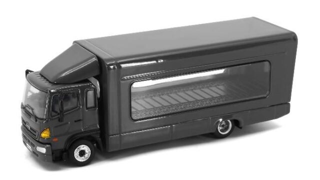 [予約]TINY（タイニー）Tiny City 日野 500 屋根付き積載車 グレー