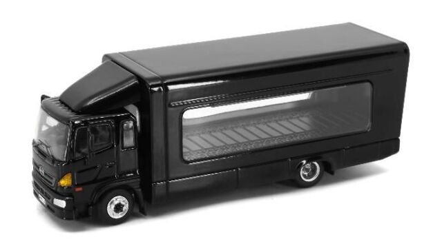 [予約]TINY（タイニー）Tiny City 日野 500 屋根付き積載車 ブラック