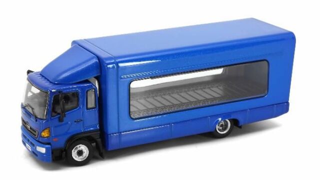 [予約]TINY（タイニー）Tiny City 日野 500 屋根付き積載車 ブルー