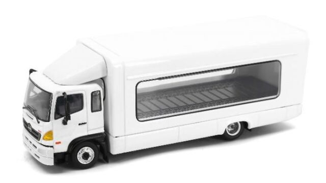 [予約]TINY（タイニー）Tiny City 日野 500 屋根付き積載車 ホワイト