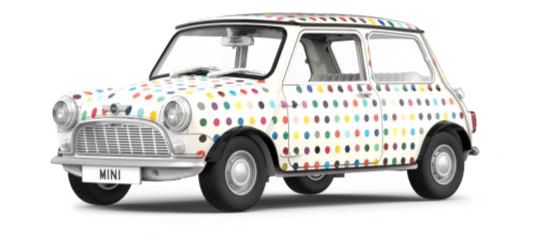 TINY(タイニー) Tiny City (ダイキャスト製) Mini Cooper Mk 1 ドット