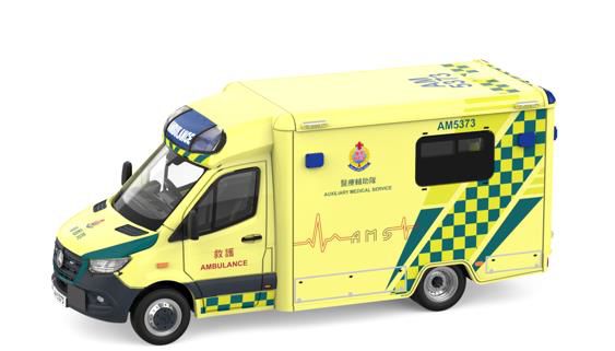 TINY(タイニー) Tiny City (ダイキャスト製) GOV07 メルセデス ベンツ スプリンター 救護車 (AM5373)