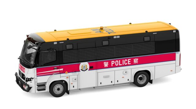 TINY(タイニー) Tiny City (ダイキャスト製) メルセデスベンツ アテゴ 空港警察車両(AM7227)
