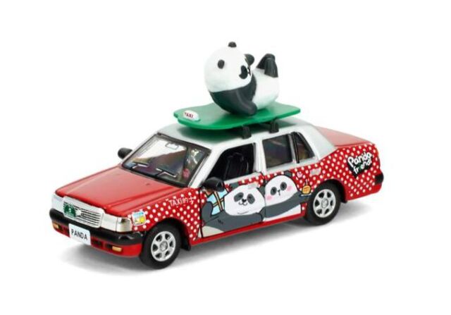 [予約]TINY(タイニー ) Tiny City (ダイキャスト製) Tiny x Panda Friends Toyota クラウン コンフォートタクシー (Urban)