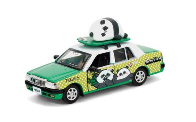 [予約]TINY(タイニー ) Tiny City (ダイキャスト製) Tiny x Panda Friends Toyota クラウン コンフォートタクシー (新界地区)