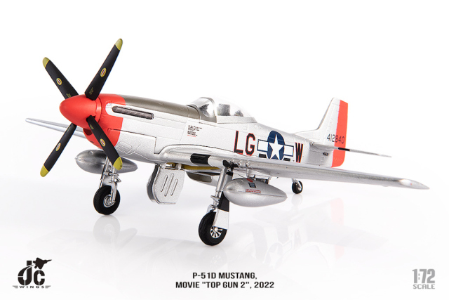 JCW 1/72 (ダイキャスト製) P-51D マスタング Top Gun 2, 2022