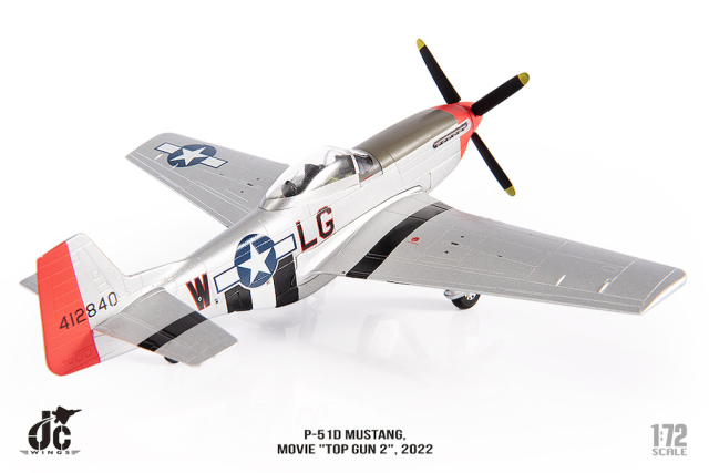 JCW 1/72 (ダイキャスト製) P-51D マスタング Top Gun 2, 2022 ガリバー
