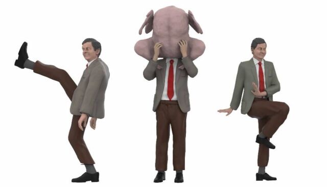 TINY（タイニー） Tiny City 1/64 Mr Bean フィギュアセット Fs23