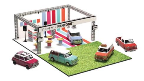 TINY（タイニー）Tiny City PANTONE ポップアップイベント ジオラマセット