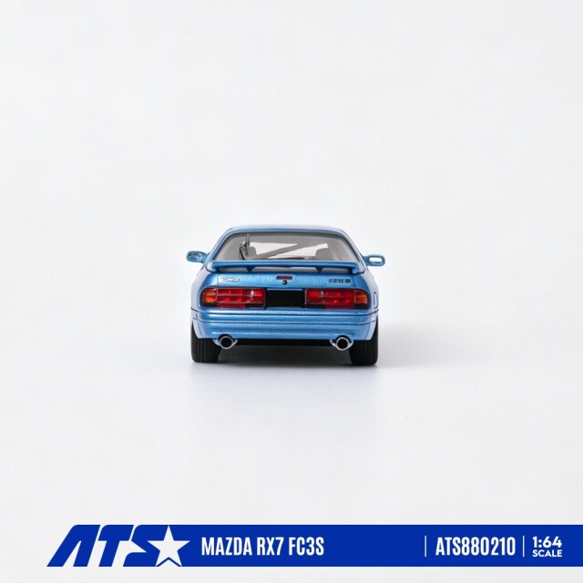 ATS MODELS 1/64 (ダイキャスト製) MAZDA RX-7 FC3S メタリックライト